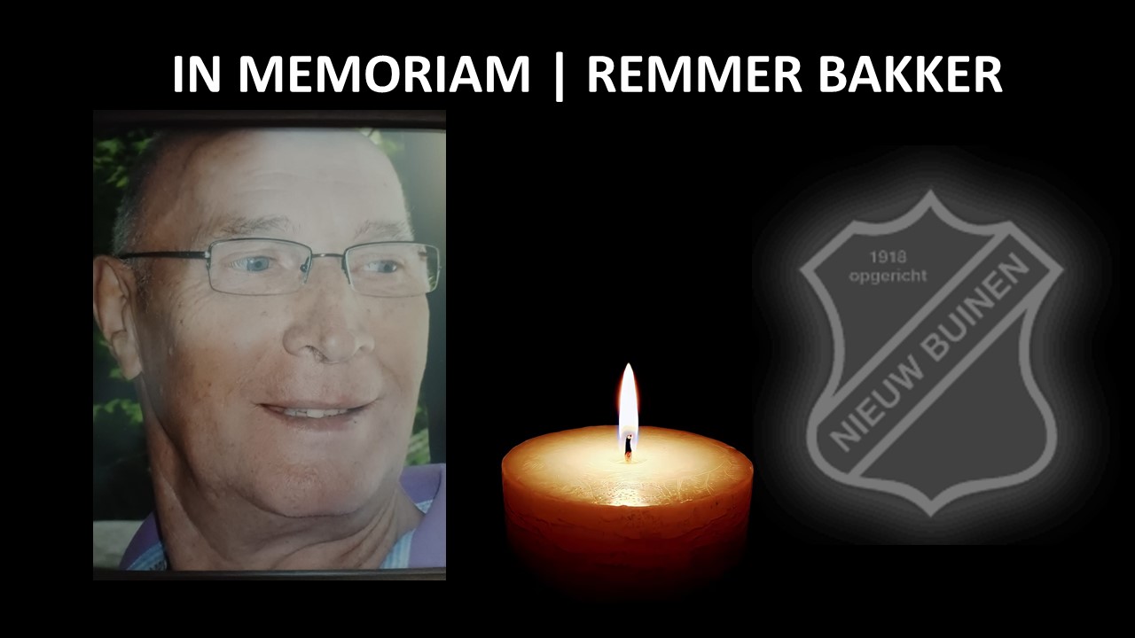 In Memoriam | Remmer Bakker (81)