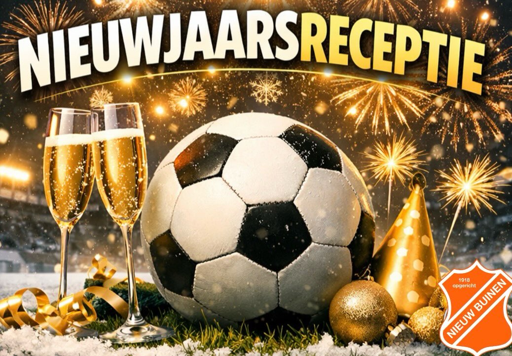 Nieuwjaarsreceptie 18 januari